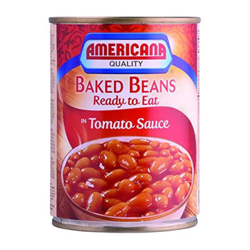 کنسرو لوبیا پخته Americana آمریکایی | 400 گرم