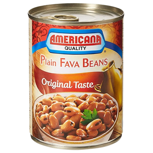 کنسرو باقلا ساده آمریکایی Americana طعم اصلی | 400 گرم