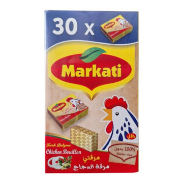 قرص سوپ یا ابگوشت مرغ مارکاتی Markati| بسته30تایی